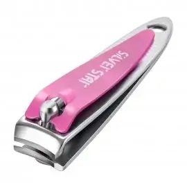 Книпсер для ногтей, розовый, Silver Star, АТ 290 PINK, 53 мм