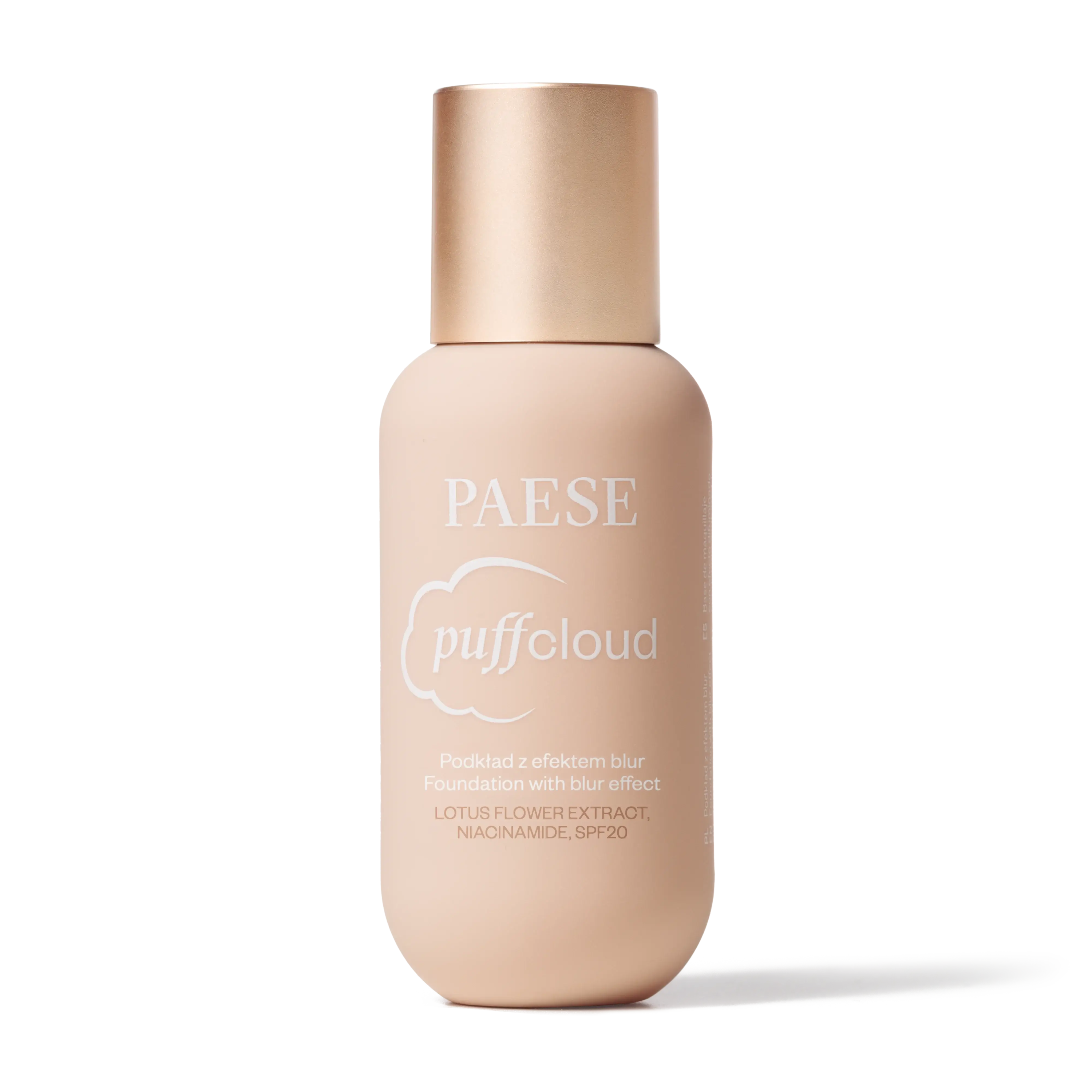PAESE Сатиновая тональная основа с эффектом размытия SPF20 Puff Cloud Foundation with Blur effect PAESE Сатиновая тональная основа с эффектом размытия SPF20 Puff Cloud Foundation with Blur effect