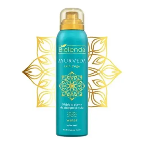 Мусс-масло для тела глубокое увлажнение Bielenda Ayurveda Skin Yoga Water Hydra Fresh