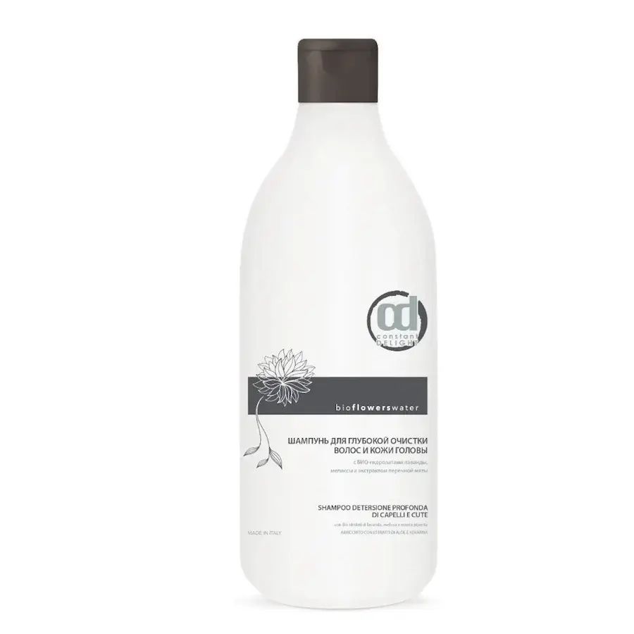 Шампунь для глубокой очистки волос и кожи головы. Constant Delight BIO FLOWER Water 