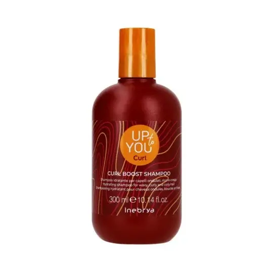Curl Shampoo Inebrya Up To You Curl Увлажняющий шампунь для кудрявых вьющихся и волос с химической завивкой