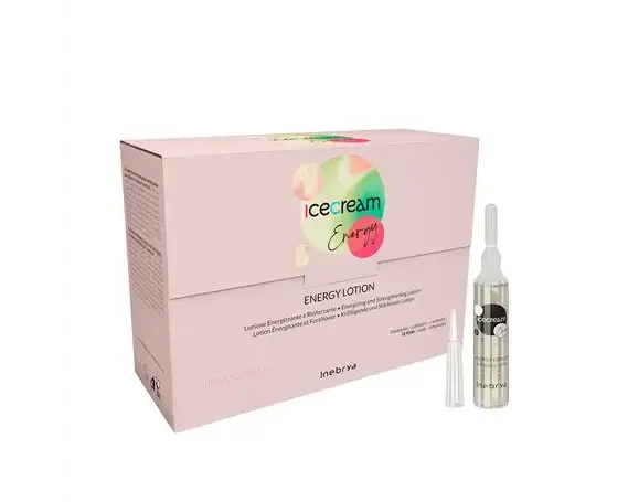 Лосьон от выпадения для стимуляции роста волос в ампулах ENERGY ANTI-HAIR LOSS LOTION Inebrya Ice Cream