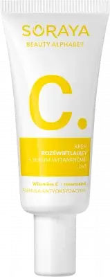 Крем для лица осветляющий с витамином C SORAYA BEAUTY ALPHABET