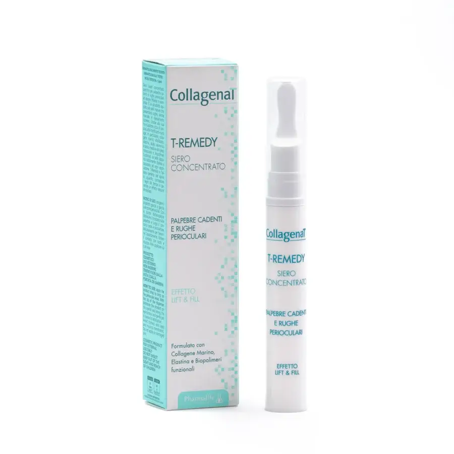 CollagenaT T-Remedy Concentrated Serum Сыворотка лифтинг концентрат вокруг глаз с морским коллагеном, гиалуроновой кислотой и пептидами