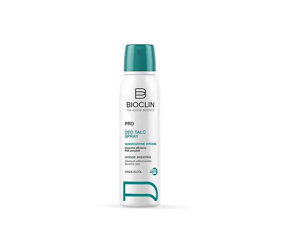 Bioclin DEO TALC Дезодорант-спрей тпльк 48Ч для чувствительной кожи для интенсивного потоотделения