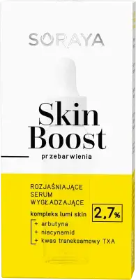 Товар Soraya Skin Boost Discolorations Осветляющая разглаживающая сыворотка для кожи с пигментацией Сыворотки Товар Soraya Skin Boost Discolorations Осветляющая разглаживающая сыворотка для кожи с пигментацией Сыворотки