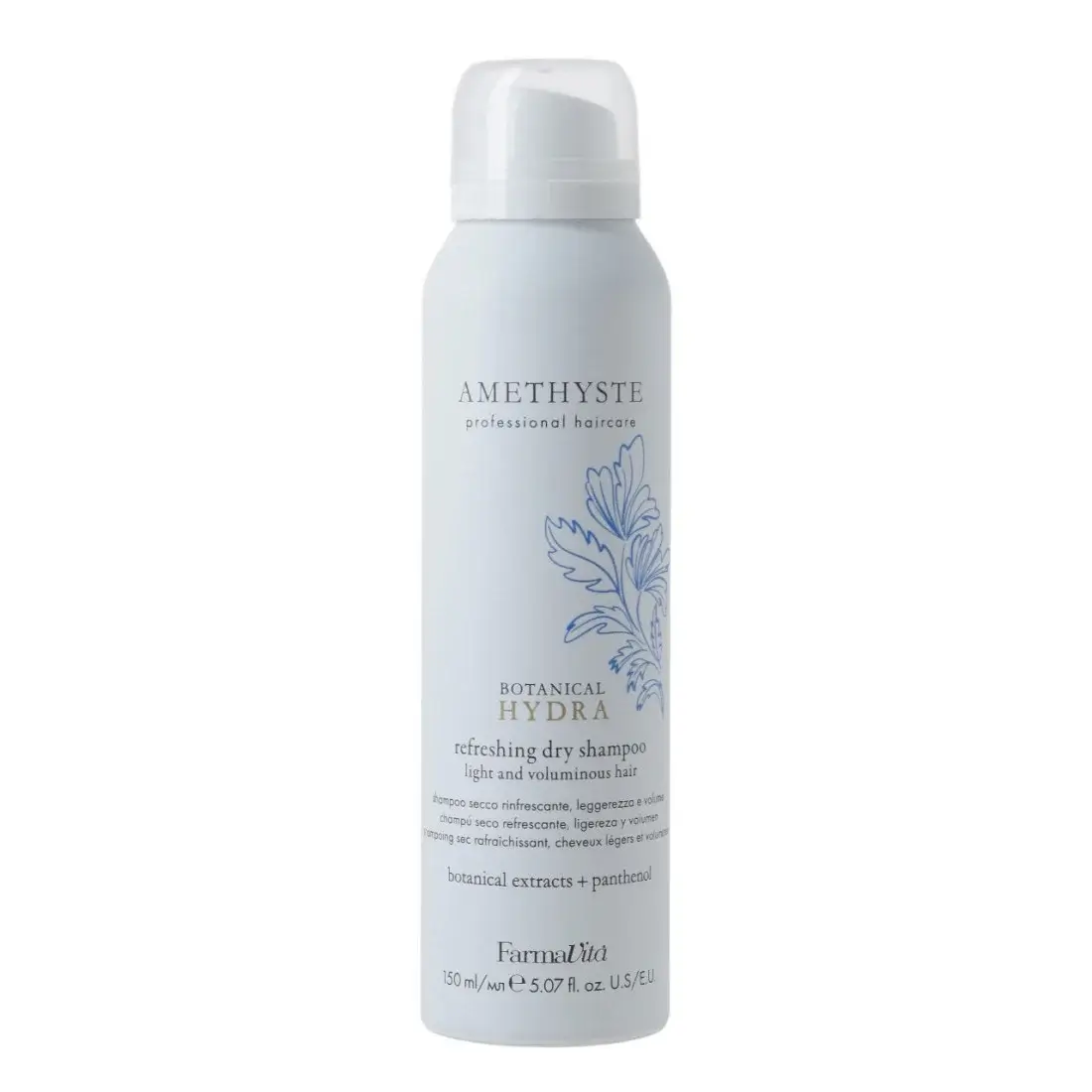 AMETHYSTE BOTANICAL HYDRA Refreshing Освежающий сухой шампунь FarmaVita The Dry Shampoo