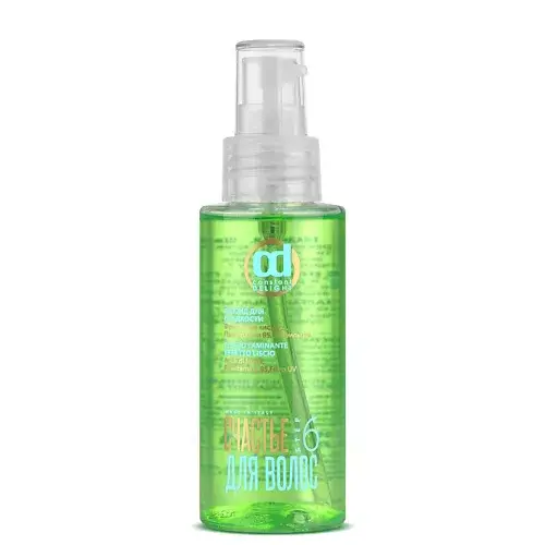 Constant Delight Флюид для гладкости и восстановления поврежденных волос. Счастье для волос CD Шаг 6