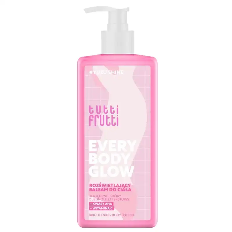 TUTTI FRUTTI Every Glow Осветляющий лосьон сияние для тела Farmona с AHA кислотами и Витамином С TUTTI FRUTTI Every Glow Осветляющий лосьон сияние для тела Farmona с AHA кислотами и Витамином С