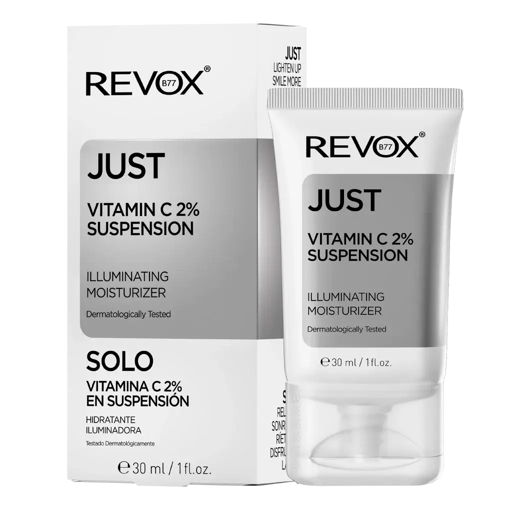 Осветляющий увлажняющий крем с витамином C от неровного цвета и старения кожи, REVOX B77 JUST Vitamin C 2%