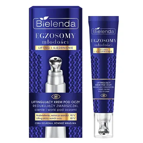 Крем-лифтинг Bielenda Exosomes от морщин вокруг глаз от темных кругов, роликовый