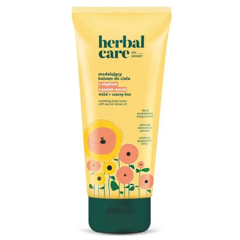 HERBAL CARE MY HONEY. Моделирующий крем - лосьон для тела с экстрактом меда и бузины, маслом абрикосовых косточек