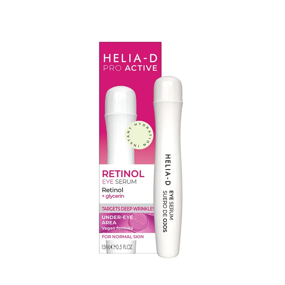 Сыворотка ретинол с витамином A для контура глаз. Helia-D Pro Active Retinol 