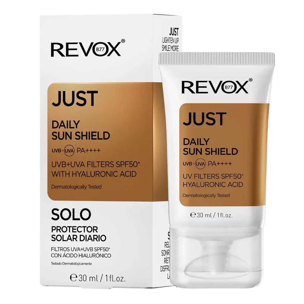 Солнцезащитный крем для лица SPF50, Daily Sun Shield UVA UVB FILTERS, REVOX