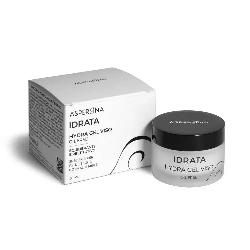 ASPERSINA IDRATA HYDRA GEL VISO Гель увлажняющий, восстанавливающий с муцином улитки 76 % и пребиотиками