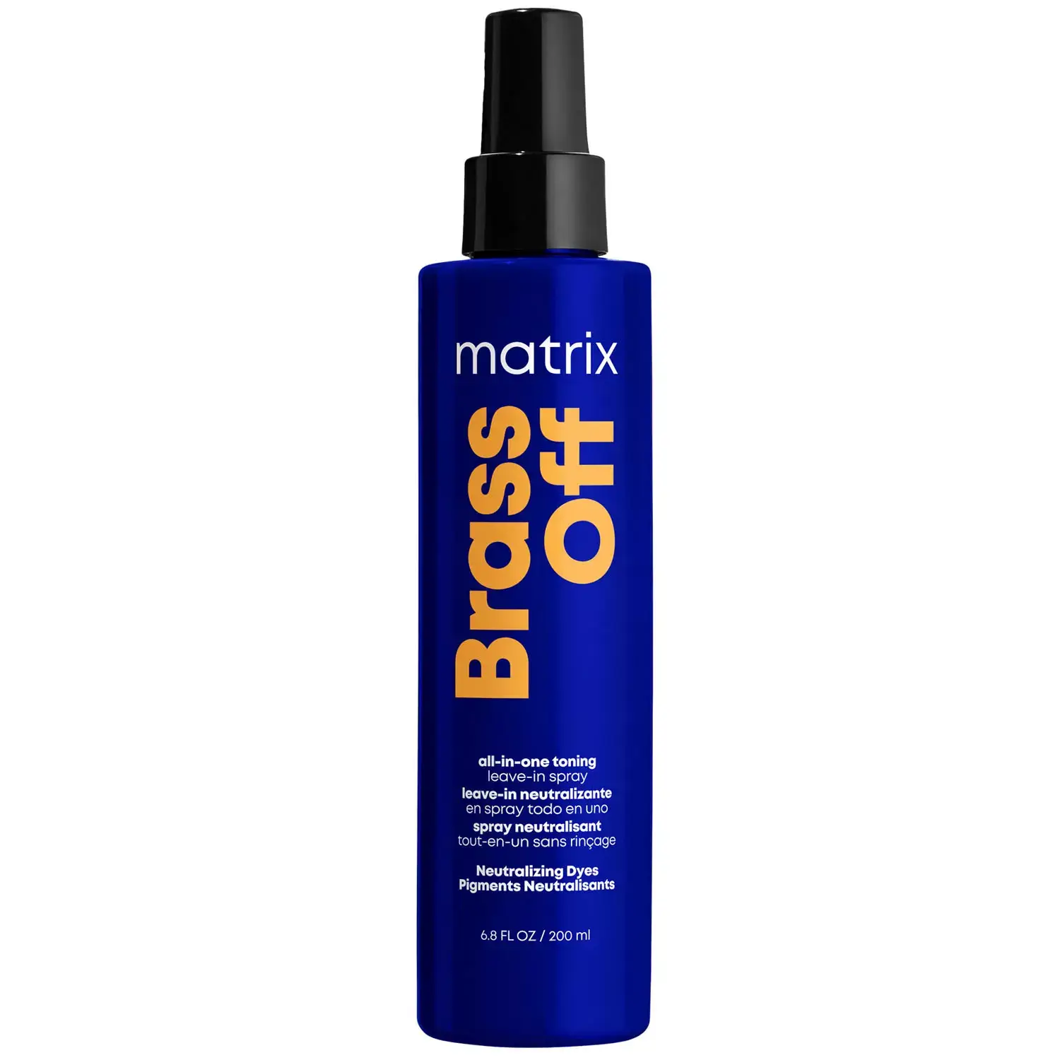 L Oreal Matrix Total Results Brass Off Спрей для нейтрализации желтизны блонд и светлых волос тонирующий несмываемый Матрикс Брасс Офф