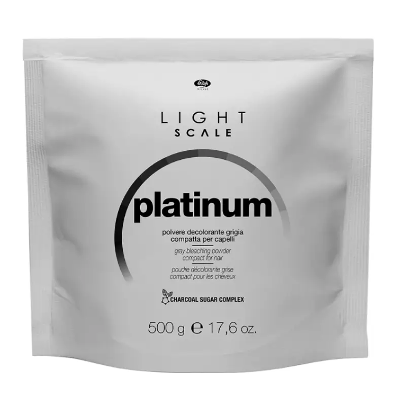 Lisap Порошок осветляющий до 9 тонов серый LIGHT SCALE PLATINUM POWDER Lisap Порошок осветляющий до 9 тонов серый LIGHT SCALE PLATINUM POWDER