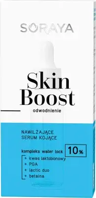 Skin Boost Увлажняющая успокаивающая сыворотка для обезвоженной кожи Soraya