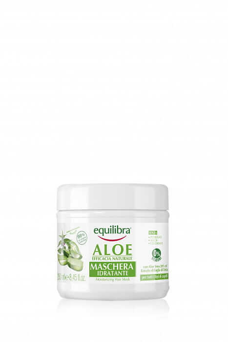 EQUILIBRA Aloe. Гиалуроновая увлажняющая маска для волос Алоэ EQUILIBRA Aloe. Гиалуроновая увлажняющая маска для волос Алоэ