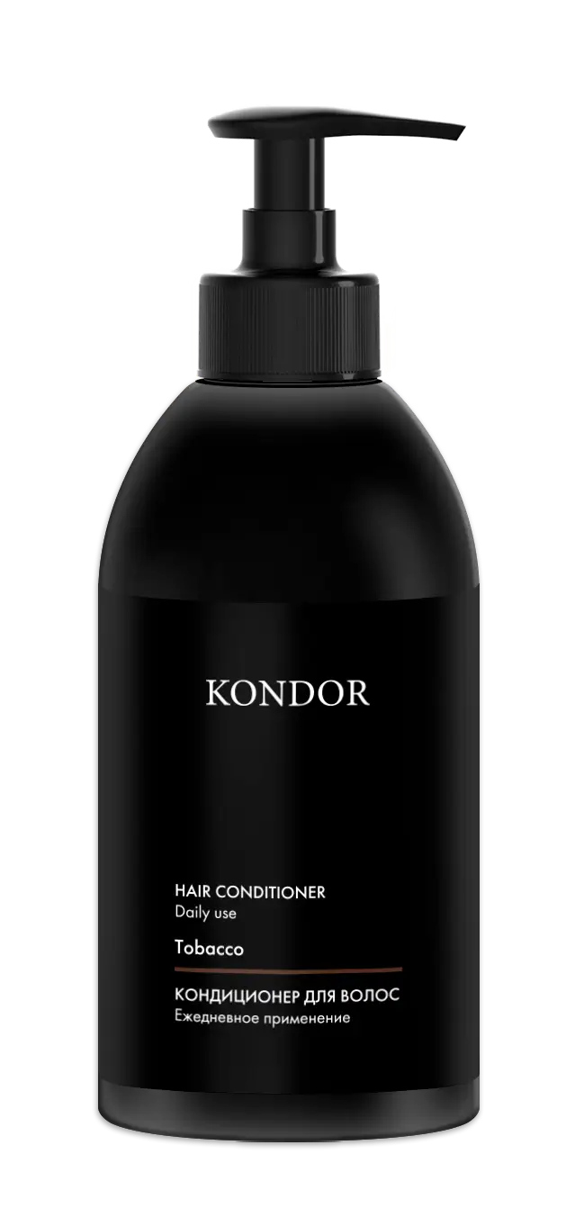HAIR AND BODY KONDOR Кондиционер для волос мужской Табак