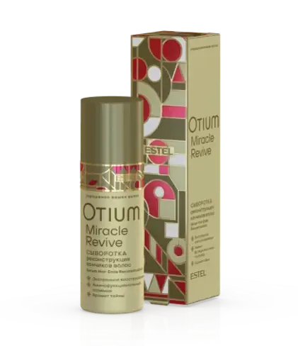 Сыворотка Реконструкция кончиков волос OTIUM MIRACLE REVIVE Estel