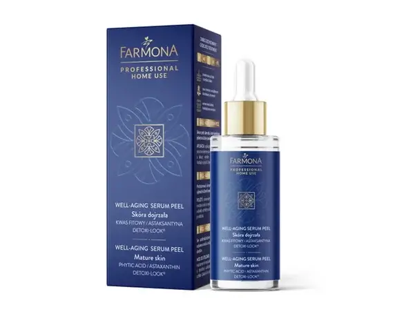 FARMONA PROFESSIONAL Восстанавливающая антивозрастная кислотная сыворотка для зрелой кожи с янтарной кислотой HOME USE