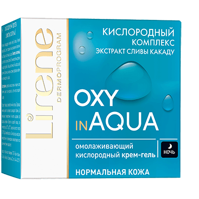 Lirene Oxy in Aqua Омолаживающий кислородный крем-гель 