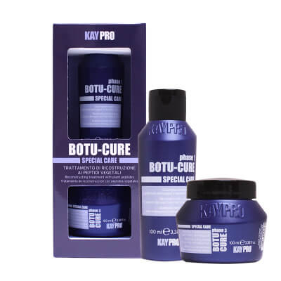 Набор мини KAYPRO Botu-Cure восстанавливающий с пептидами для поврежденных ломких волос Special Care Набор мини KAYPRO Botu-Cure восстанавливающий с пептидами для поврежденных ломких волос Special Care
