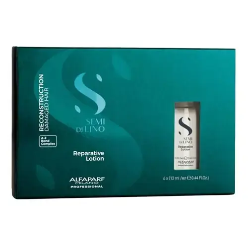 Лосьон восстанавливающий для поврежденных и ломких волос, Alfaparf Milano, Semi di Lino, Reconstruct Reparative Damaged Hair Lotion