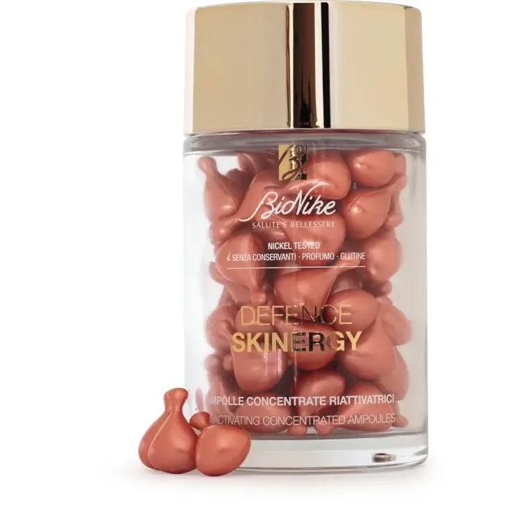 BioNike Восстанавливающая концентрированная сыворотка от старения кожи (в капсулах) DEFENCE SKINERGY reactivating concentrated ampoules