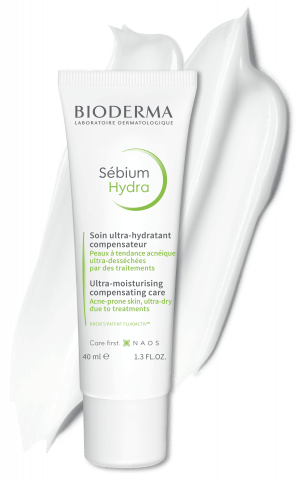 Bioderma Sebium Hydra Увлажняющий флюид для кожи с акне Себиум Гидра Биодерма