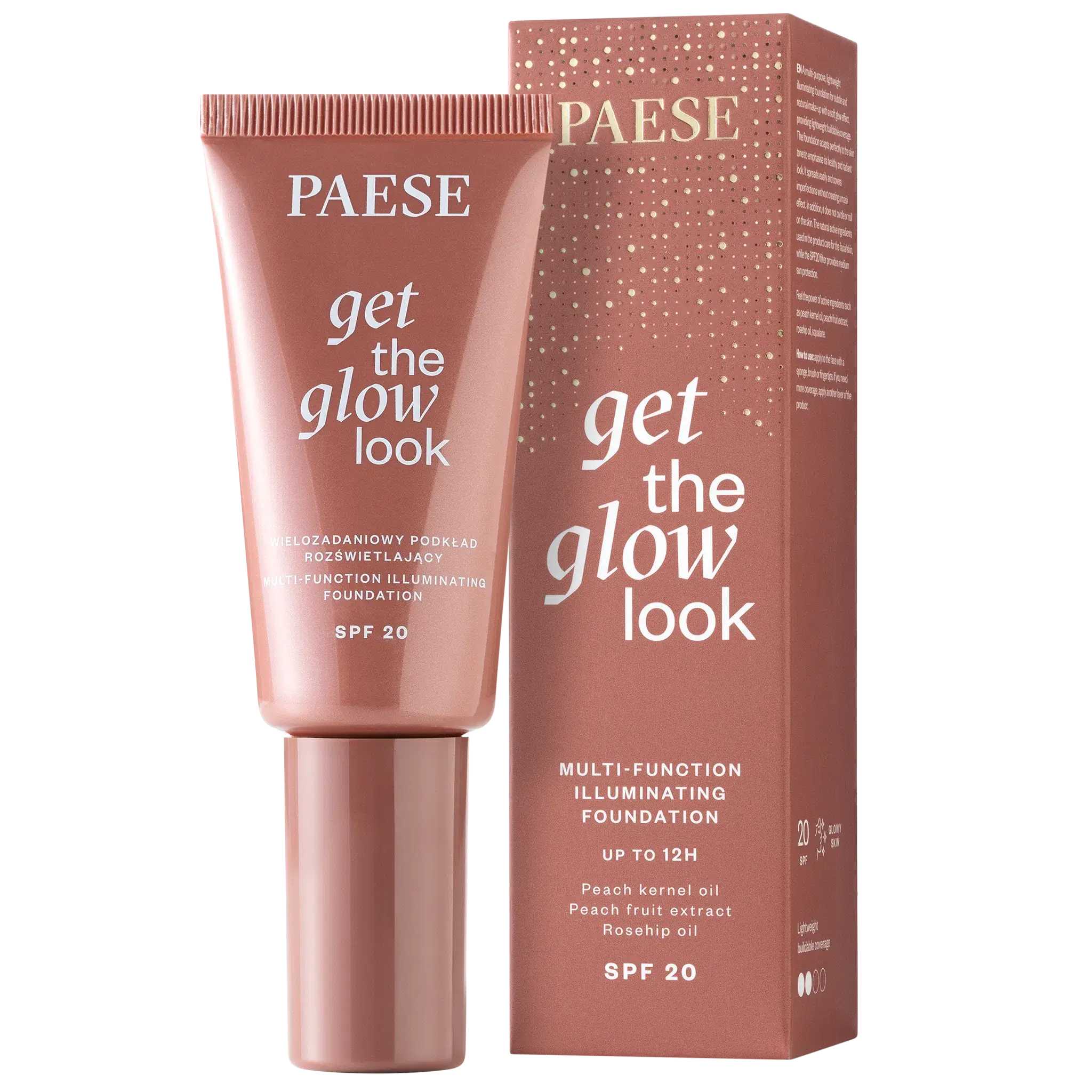 PAESE Крем тональный с эффектом сияния кожи GET THE GLOW LOOK SPF20 PAESE Крем тональный с эффектом сияния кожи GET THE GLOW LOOK SPF20