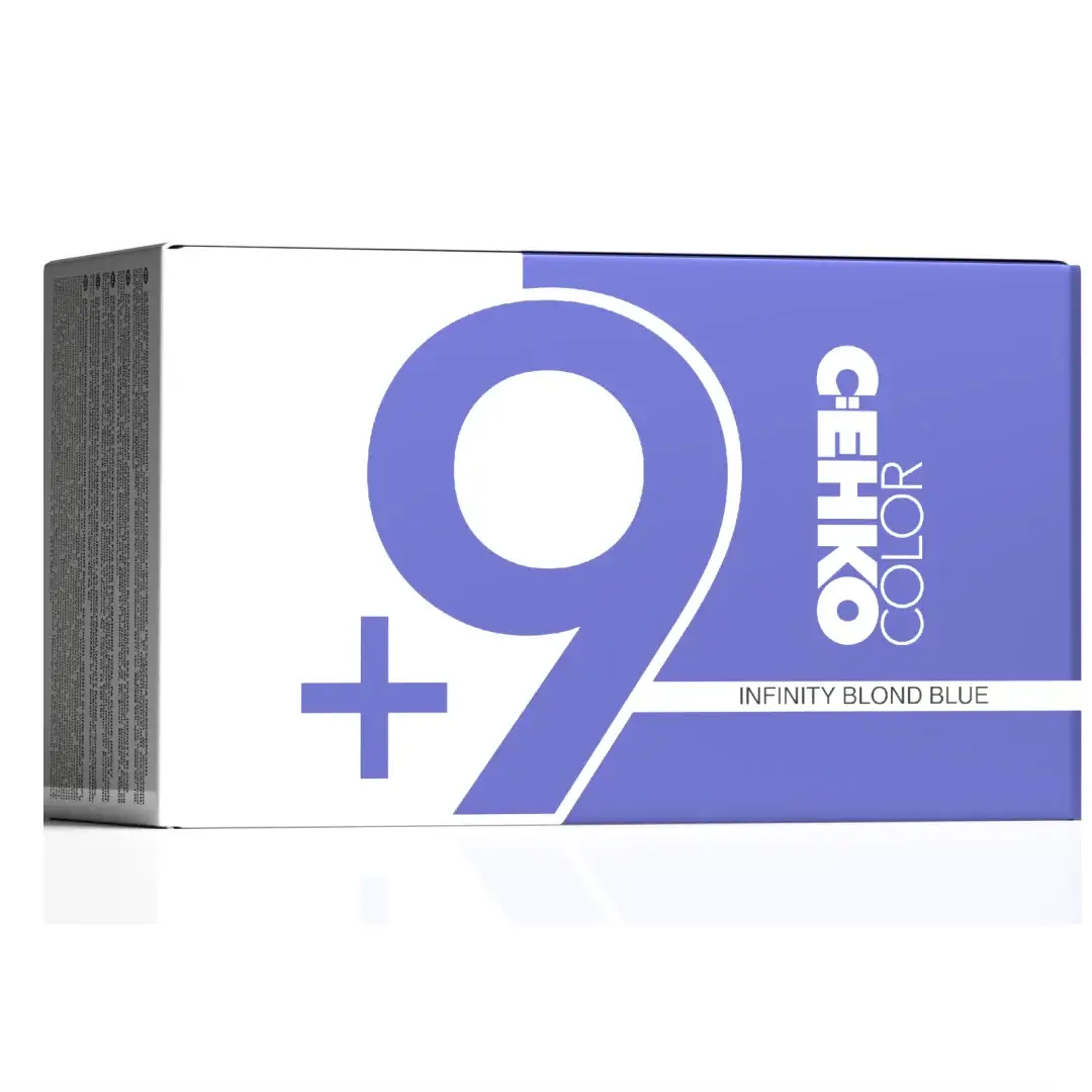 Блондирующий порошок INFINITY BLOND до 9 уровней голубой СЕНКО