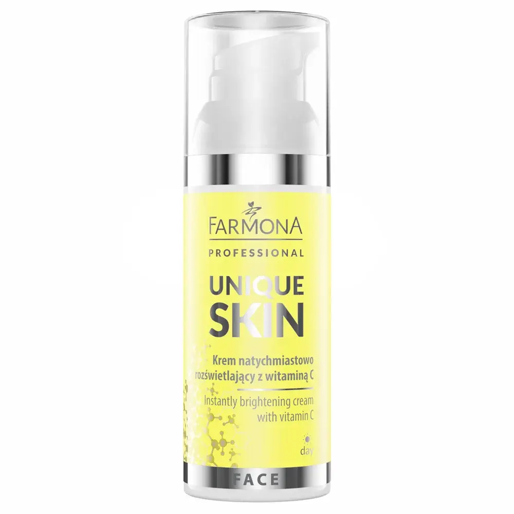 Осветляющий выравнивающий тон кожи крем с витамином С Farmona UNIQUE SKIN