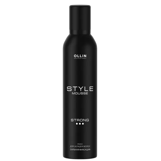 OLLIN Style Мусс для укладки волос Оллин сильной фиксации
