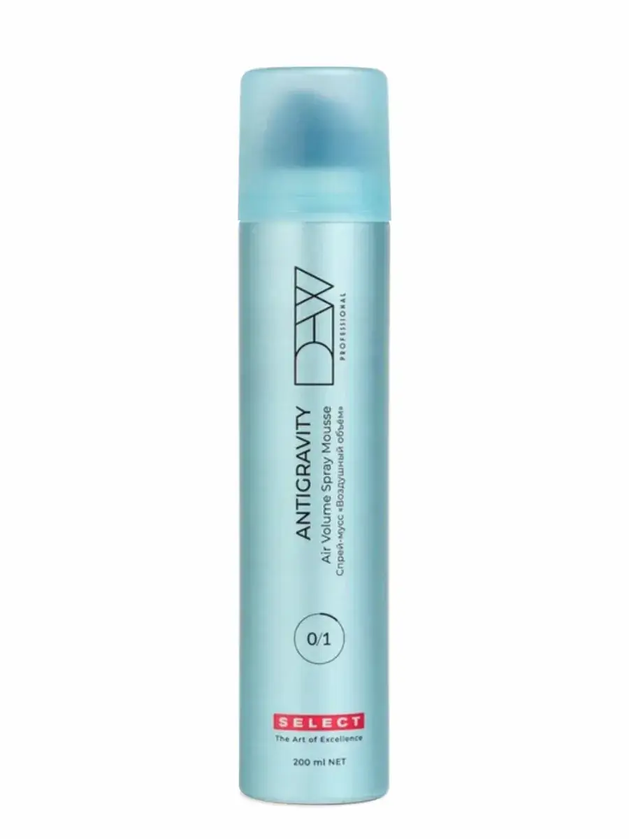 Dew Professional Select Antigravity Спрей-мусс для волос Воздушный объем 