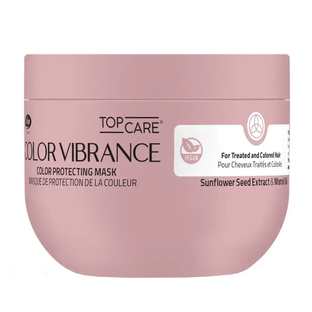 Восстанавливающая маска для защиты и сохранения цвета окрашенных волос. Lisap Top Care Color Vibrance Color Protecting Mask