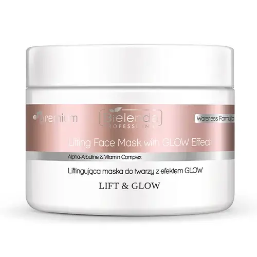 Bielenda Professional Lift Glow. Подтягивающая пудровая маска для лица сияния, Lifting Powder Face Mask