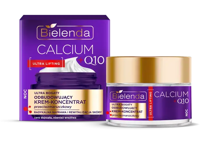 Bielenda CALCIUM + Q10 Ультрабогатый восстанавливающий ночной крем - концентрат от морщин