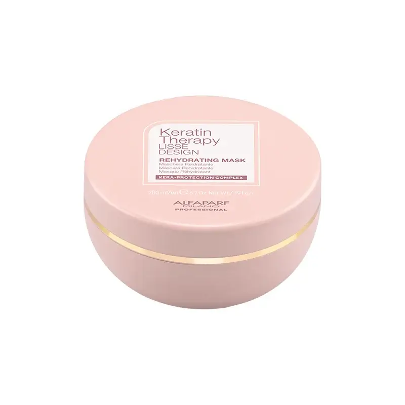 Keratin Therapy Lisse Design Кератиновая увлажняющая маска для волос Alfaparf Milano Professional 