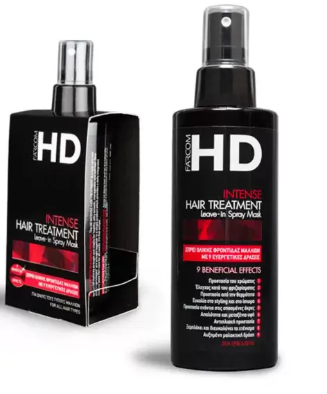 HD Intense Hair Treatment Leave-in Spray Mask KERATIN Несмываемая маска-спрей для волос 9 в 1