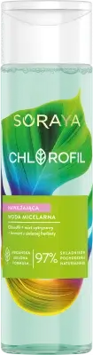 Товар SORAYA CHLOROFIL Увлажняющая мицеллярная вода Для умывания и снятия макияжа Товар SORAYA CHLOROFIL Увлажняющая мицеллярная вода Для умывания и снятия макияжа
