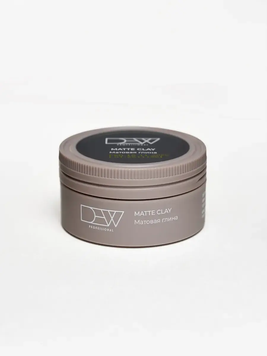 Dew Professional Matte Clay Матовая глина для укладки волос гибкой фиксации