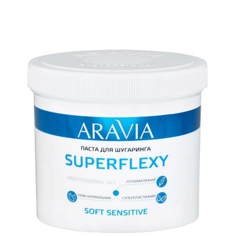 Паста для шугаринга (Мягкая Чувствительная) SUPERFLEXY Soft Sensitive ARAVIA Professional Паста для шугаринга (Мягкая Чувствительная) SUPERFLEXY Soft Sensitive ARAVIA Professional