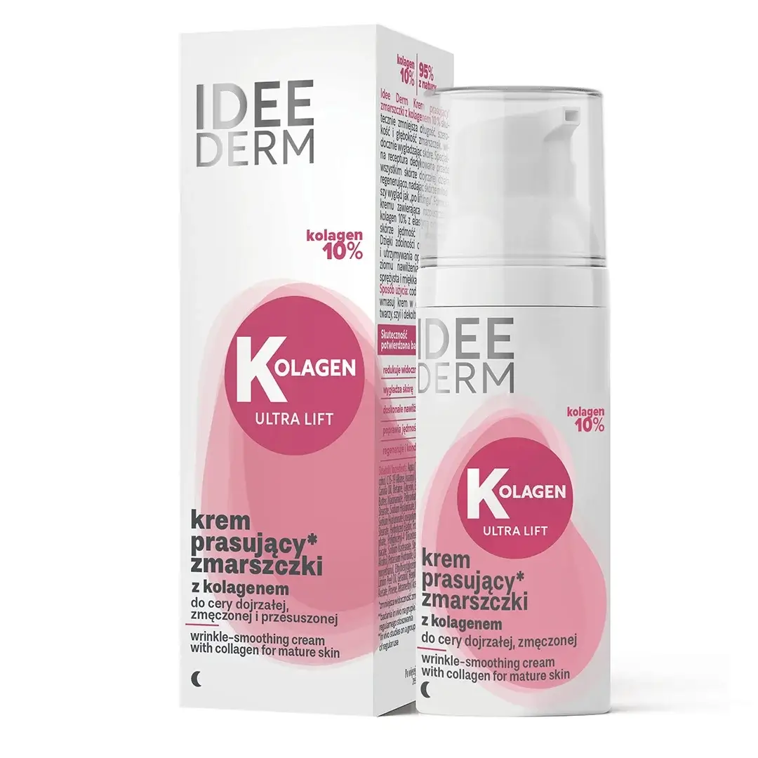 Крем от морщин с 10 % коллагена для зрелой кожи ночной Idee Derm Farmona