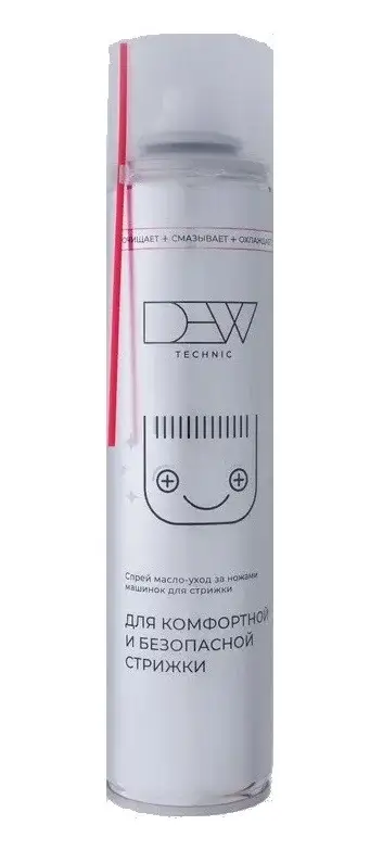 Охлаждающий Спрей масло для ножей машинок для стрижки. Dew Technic