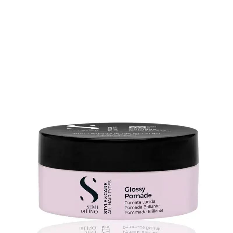 Помада воск для волос сильной фиксации Glossy Pomade, Alfaparf Milano, Style Care