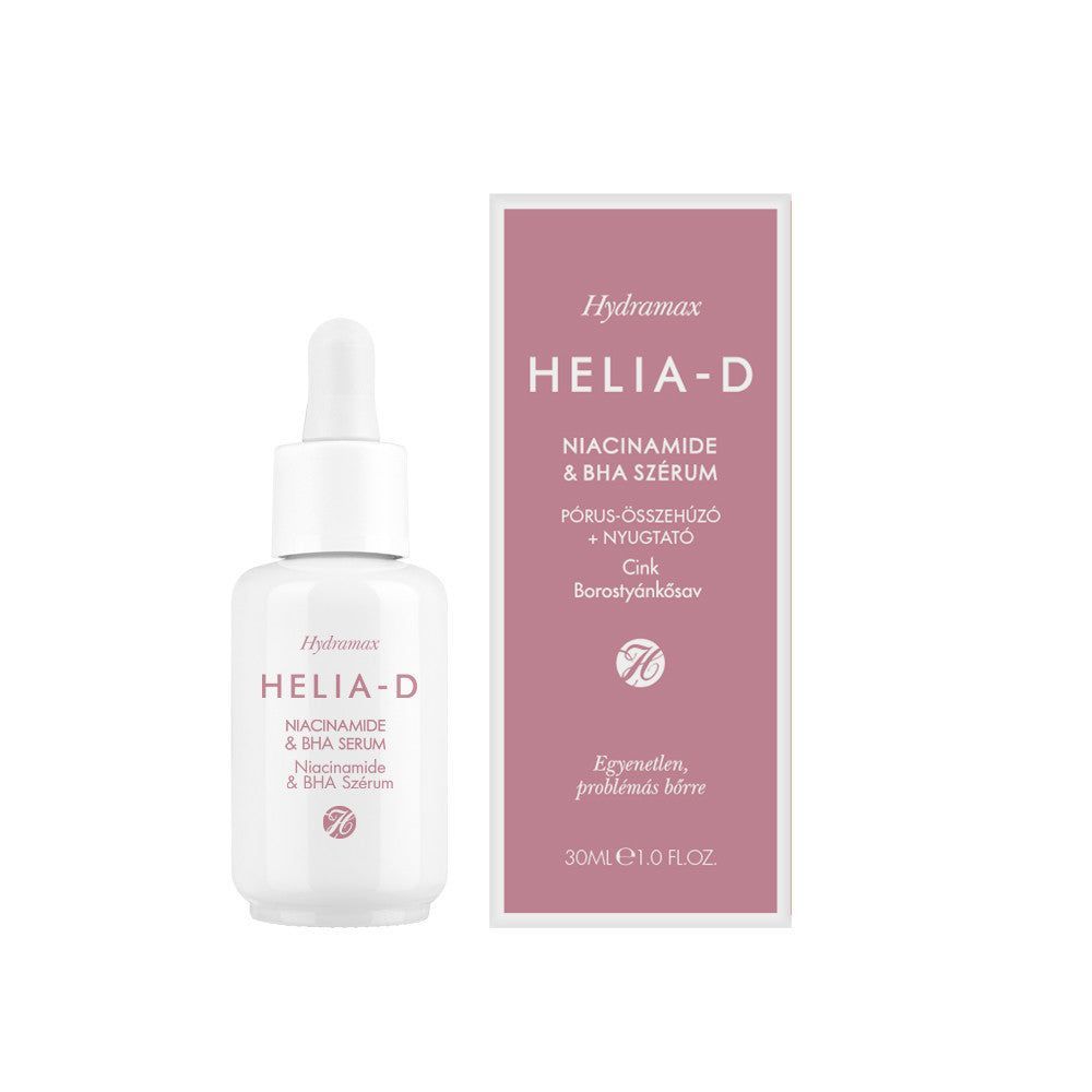 Helia-D Hydramax Успокаивающая сыворотка для лица с ниацинамидом и ВНА кислотами