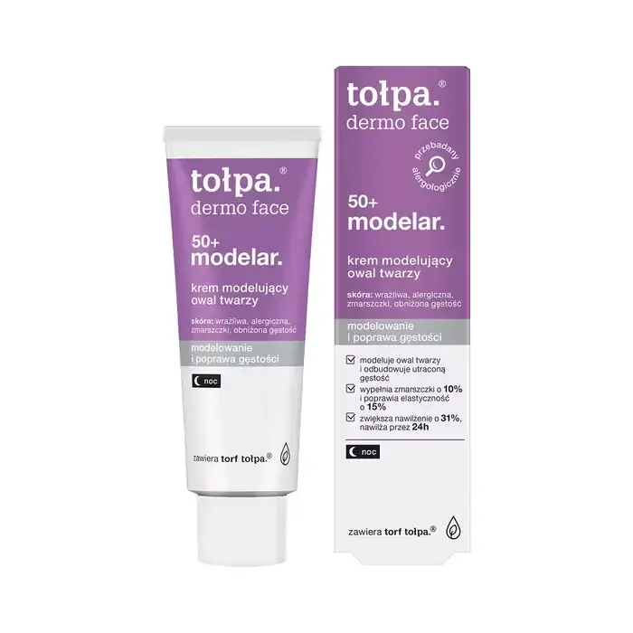 Tolpa dermo face 50 + modelar Моделирующий ночной крем для овала лица 