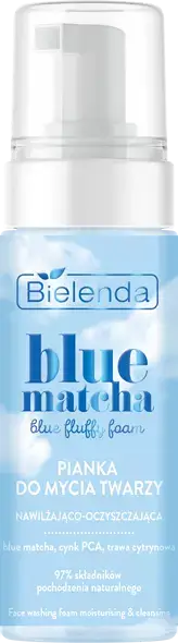 BIELENDA BLUE MATCHA Пенка для умывания увлажняющая